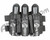 Planet Eclipse Distortion NXE 2013 Elevation Harness 3+2+2 - Black