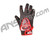 Redz 2010 Players Paintball Gloves - Red