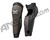 Refurbished - Valken Impact Paintball Knee/Shin Pads - Black - Small (024-0004)