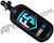 Refurbished - First Strike Hero Guerrilla Carbon Fiber Air Tank - 88/4500 - Black (031-0162) (MUST BE HYDRO TESTED)