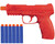 REKT OPSIX CO2 Powered Foam Dart Pistol - Red (2278700)