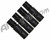 SLY Paintball 4 Piece Barrel Back Kit - Tippmann 98 - Black