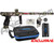 SP Shocker AMP Electronic Paintball Gun - Polished Acid Wash Grey w/ Green Splash