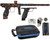 SP Shocker AMP Electronic Paintball Gun w/ Black Mechanical Frame - Polished Black w/ Copper Splash