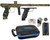 SP Shocker AMP Electronic Paintball Gun w/ Black Mechanical Frame - Dust Olive w/ Black Splash