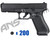 T4E .43 Cal Delta Training Pistol Paintball Package Kit - Glock G17 Gen 5 (First Edition)