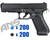 T4E .43 Cal Foxtrot Training Pistol Paintball Package Kit - Glock G17 Gen 5 (First Edition)