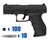 T4E .43 Cal Hotel Training Pistol Paintball Package Kit - Walther PPQ M2 LE - Black