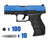 T4E .43 Cal Hotel Training Pistol Paintball Package Kit - Walther PPQ M2 LE - Blue