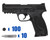 T4E .43 Cal Hotel Training Pistol Paintball Package Kit - Smith & Wesson M&P 2.0 - Black