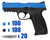 T4E .43 Cal Kilo Training Pistol Paintball Package Kit - Smith & Wesson M&P 2.0 - Blue/Black