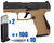 T4E .43 Cal Mike Training Pistol Paintball Package Kit - Walther PPQ M2 LE - FDE