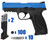 T4E .43 Cal November Training Pistol Paintball Package Kit - Smith & Wesson M&P 2.0 - Blue/Black