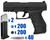 T4E .43 Cal Romeo Training Pistol Paintball Package Kit - Walther PPQ M2 LE - Black