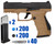 T4E .43 Cal Romeo Training Pistol Paintball Package Kit - Walther PPQ M2 LE - FDE