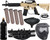 Tippmann US Army Alpha Black Elite Tactical Epic Paintball Gun Package Kit - Tan