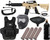 Tippmann US Army Alpha Black Elite Tactical Heavy Gunner Paintball Gun Package Kit