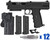 Tippmann TiPX Operator Paintball Pistol Package Kit - Black