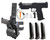 Tippmann TiPX Trufeed Deluxe Pistol Kit - Black/Gun Metal Grey