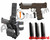 Tippmann TiPX Trufeed Deluxe Pistol Kit - Coyote Brown/Dust Silver