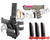 Tippmann TiPX Trufeed Deluxe Pistol Kit - Dark Earth/Dust Pink