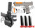 Tippmann TiPX Trufeed Deluxe Pistol Kit - Desert Tan/Sunburst Orange