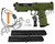 Tippmann TiPX Trufeed Pistol w/ FREE (2-Pack) 12-Round Extended Magazines - Olive Green/Black