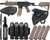 Tippmann TMC w/ Air-Thru Adjustable Stock Rivalry Paintball Gun Package Kit - Black/Tan