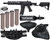 Tippmann TMC Elite Legendary Paintball Gun Package Kit - Black/Black