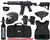 Tippmann TMC Elite Level 2 Protector Paintball Gun Package Kit - Black/Black