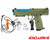 Tippmann TiPX Trufeed Paintball Pistol - Olive/Dust Teal