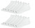 Under Armour 6-Pack Charged Cotton Men's No Show Socks - White (4-8.5)