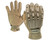 Valken Alpha Full Finger Paintball Gloves - Tan