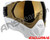 Valken Profit SC Paintball Mask - Gold/White w/ Gold Mirror Lens