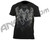 2010 Valken Paintball Black Skulls T-Shirt - Black