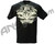 2010 Valken Paintball Skull King T-Shirt - Black