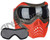 V-Force Grill Paintball Mask w/ FREE Additional Smoke Lens - Scarlet (Grey/Red)