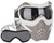 V-Force Grill Paintball Mask w/ FREE Additional Smoke Lens - White/Taupe
