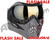 V-Force Grill Paintball Mask - SE GI Logo Charcoal w/ Mirror Gold Lens