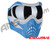 V-Force Grill Paintball Mask - SE Silver/Blue