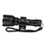 Warrior LED Push Button Barrel Mounted Flashlight - Black