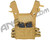 Warrior Low Profile Plate Carrier Airsoft Vest - Coyote