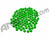 Warrior 500 Pack Re-Usable Paintballs - Green