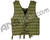 Warrior Paintball Zip Up Molle Vest - Olive Drab