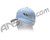 WGP Men's Fitted Flex Fit Hat - Carolina Blue