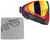 Dye I4 Pro 2.0 Paintball Mask w/ Free Lens Cloth - Meltdown w/ Dyetanium Bronze Fire Lens