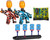 GELSTRIKE Apex AK Rapid Blaster Starter Bundle - Red & Blue