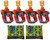 GELSTRIKE Delta Rapid Blaster Backyard Bundle - Lava Red