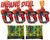 GELSTRIKE Delta Rapid Blaster Backyard Bundle - Lava Red