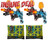 GELSTRIKE Storm Rapid Blaster Backyard Bundle - Red & Blue